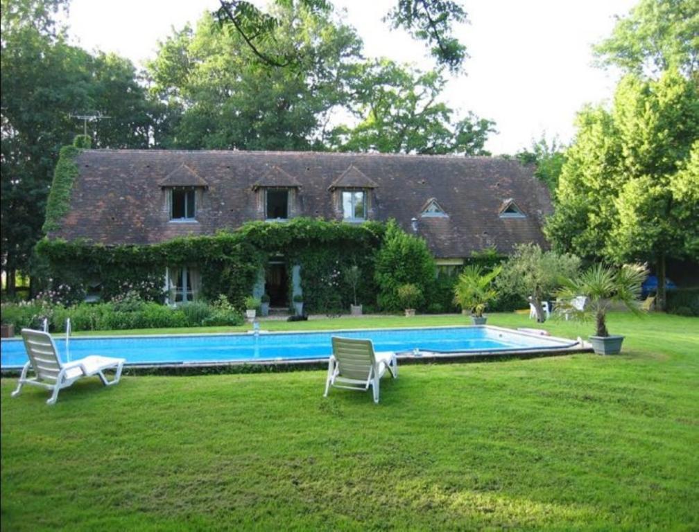 Bed and Breakfast Logis De La Paqueraie Saint-Branchs Zewnętrze zdjęcie